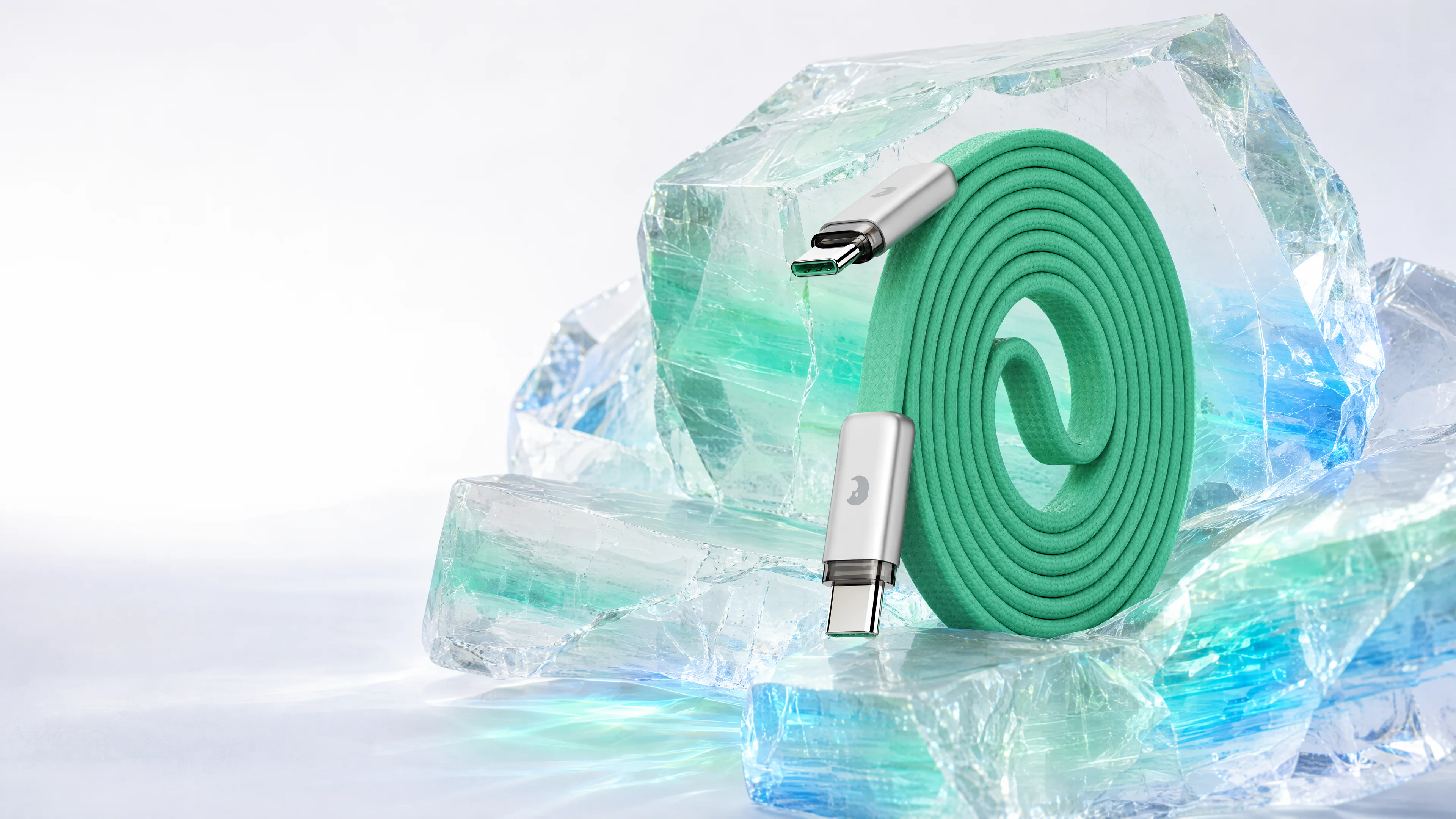 迈犀极晶磁吸快充数据线 C2 水晶场景产品图